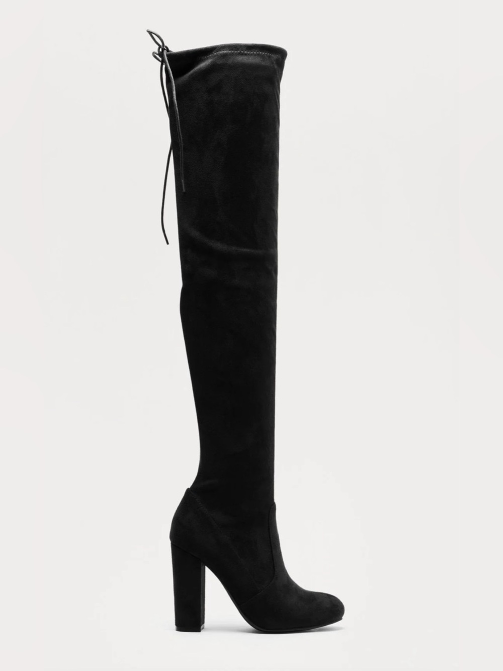 Black Over-the-Knee Women's Boots